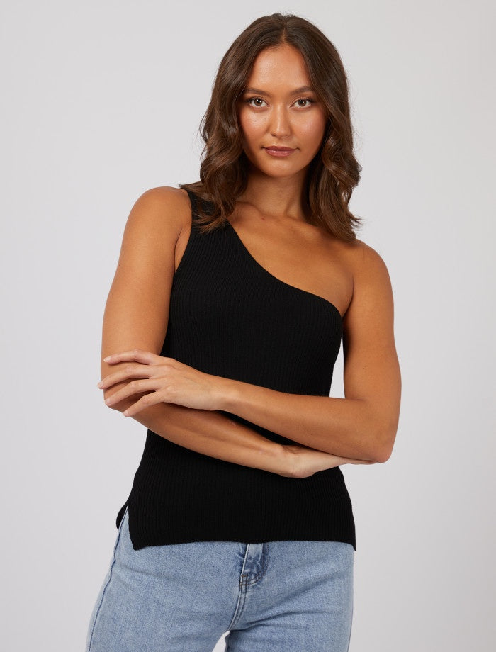 Silent Theory Dustin One Shoulder Top