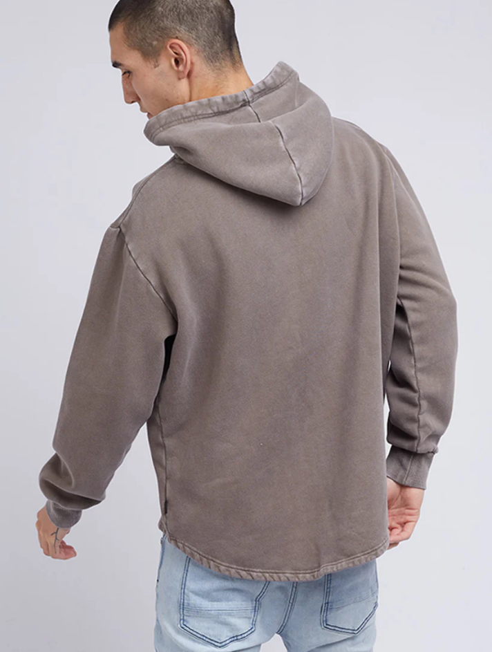 Silent Theory Curved Hem Hoody