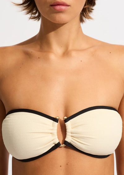 Seafolly Ring Front Bandeau