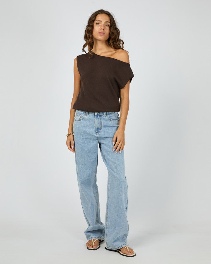 Silent Theory Ellis Off The Shoulder Top