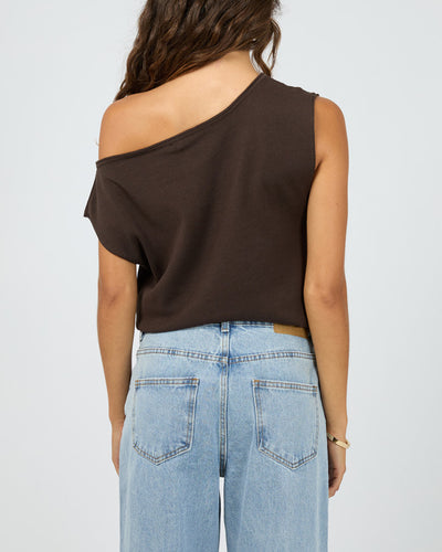 Silent Theory Ellis Off The Shoulder Top