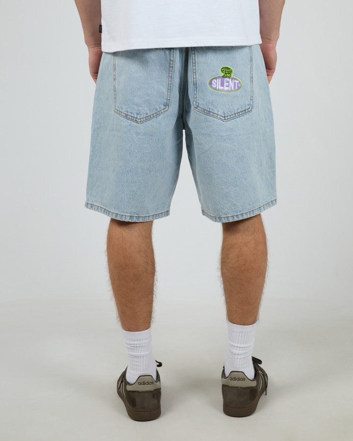 Silent Theory Embroidery Jort