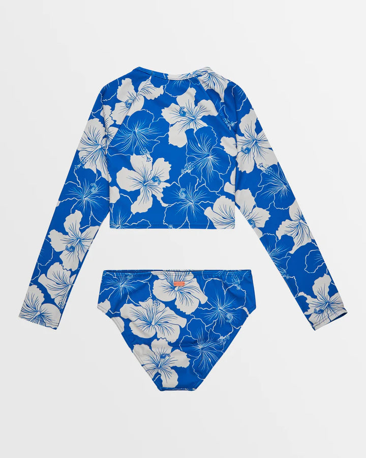 Roxy Hippy Hibiscus Crop Lycra Set