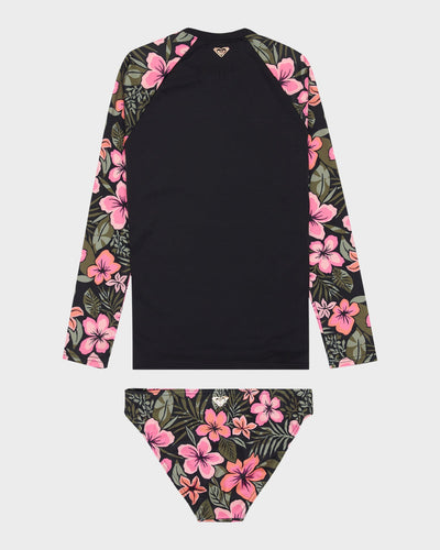 Roxy Active Floral RG Swim Set
