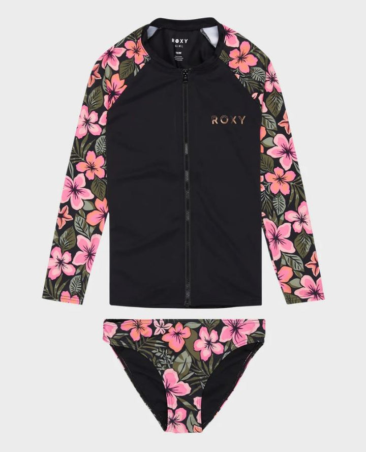 Roxy Active Floral RG Swim Set