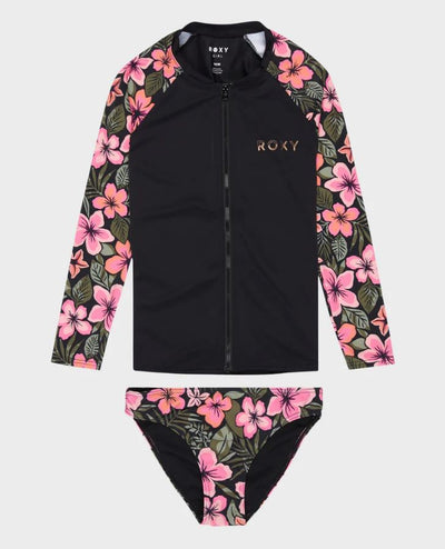 Roxy Active Floral RG Swim Set