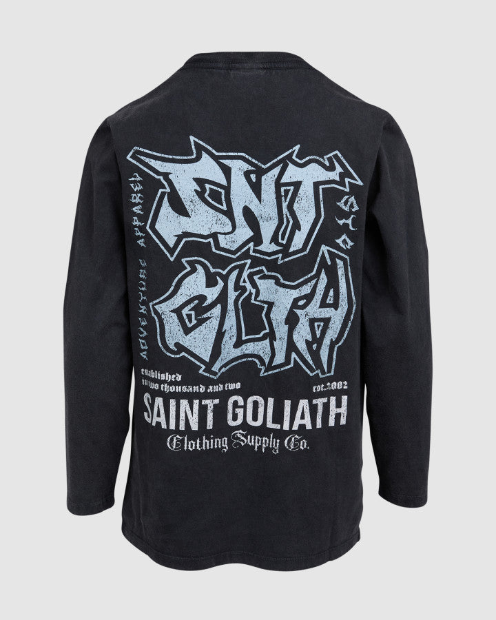 St Goliath Established Ls Tee (Size 8-16)