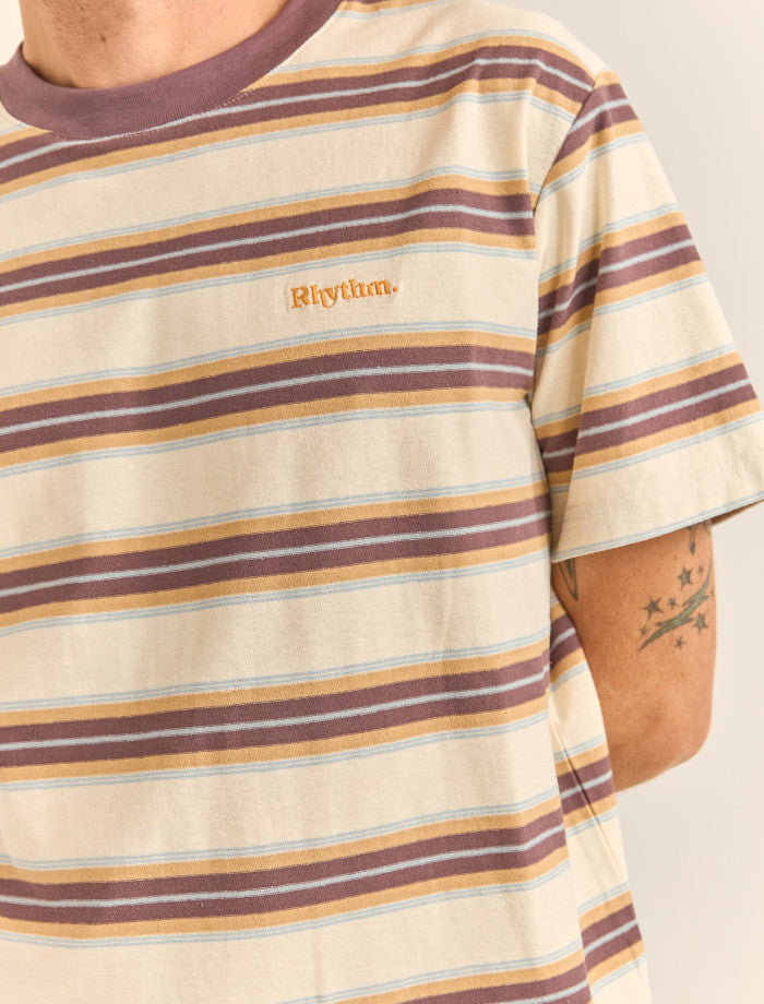 Rhythm Everyday Stripe SS T-Shirt