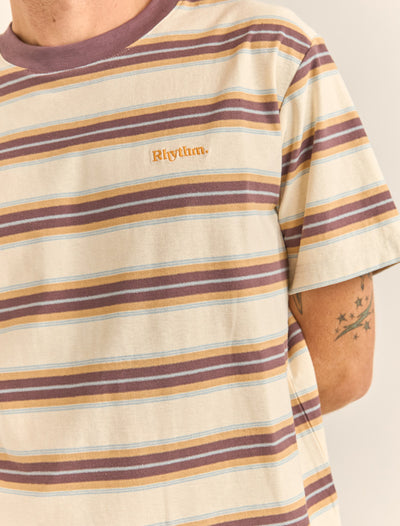 Rhythm Everyday Stripe SS T-Shirt