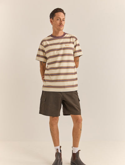 Rhythm Everyday Stripe SS T-Shirt