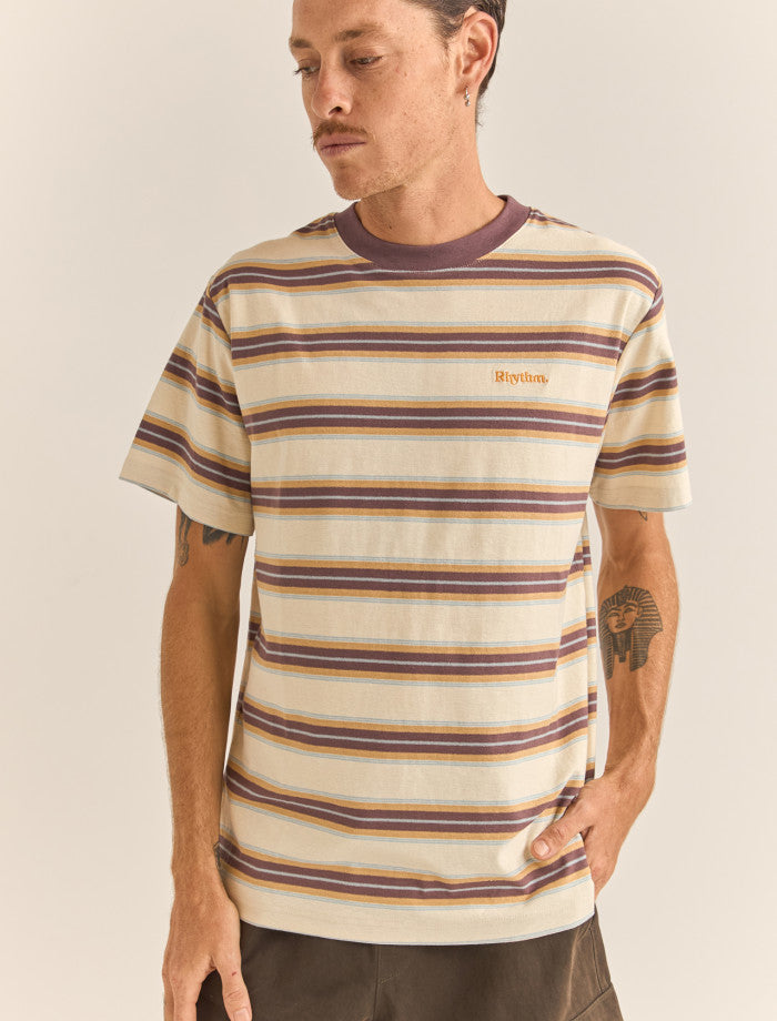 Rhythm Everyday Stripe SS T-Shirt