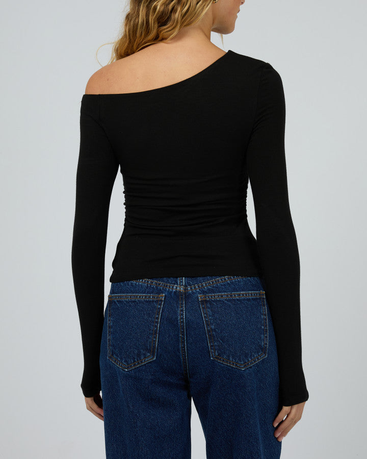 Silent Theory Evie Ruched Long Sleeve