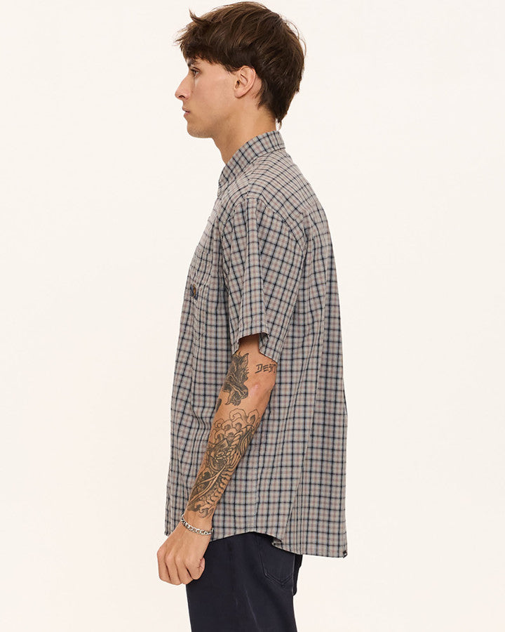 Thrills Eyes In The Grass Short Sleeve Shirt