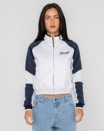Rusty Day Dreamer Funnel Neck Fleece