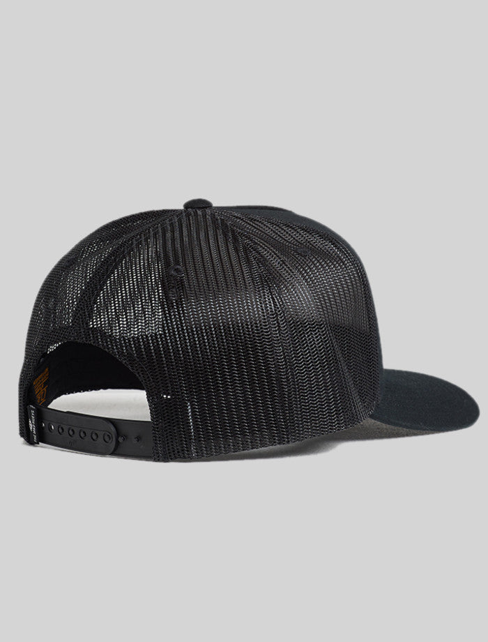 The Mad Hueys FK Off I'm Fishing | Twill Trucker- Black