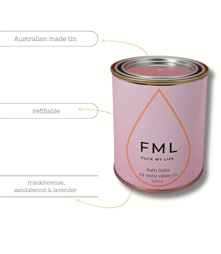 Salty Vibes FML 500g Tin
