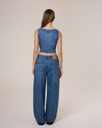 Thrills Good Intentions Denim Top