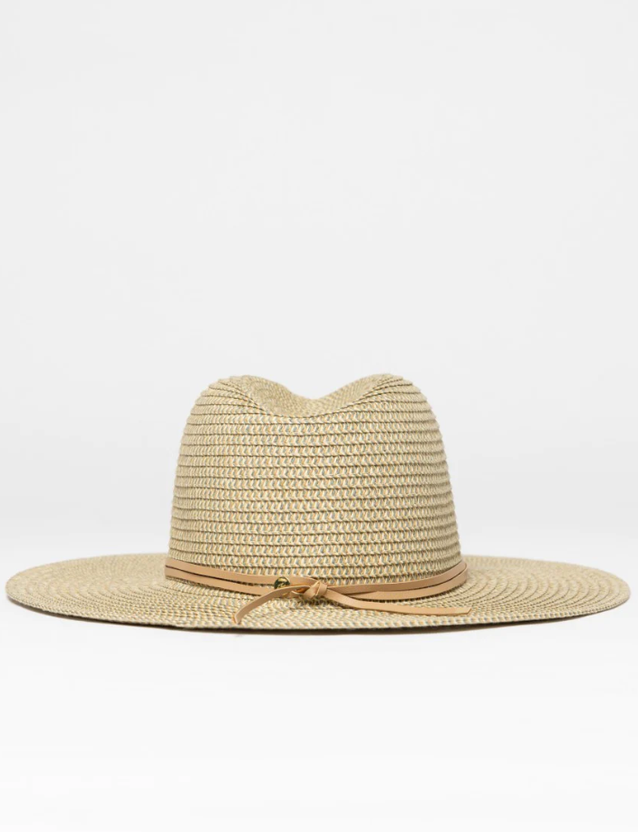 Rusty Gisele Straw Hat