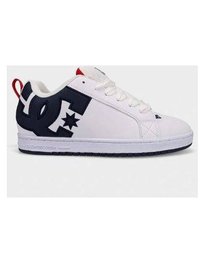 DC Court Graffik White/Navy/Red
