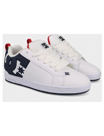 DC Court Graffik White/Navy/Red