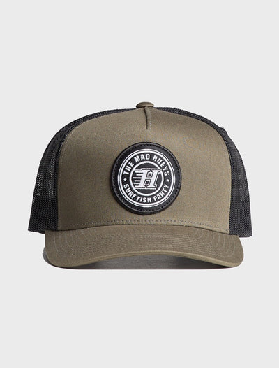 The Mad Hueys H Series | Twill Trucker - Olive