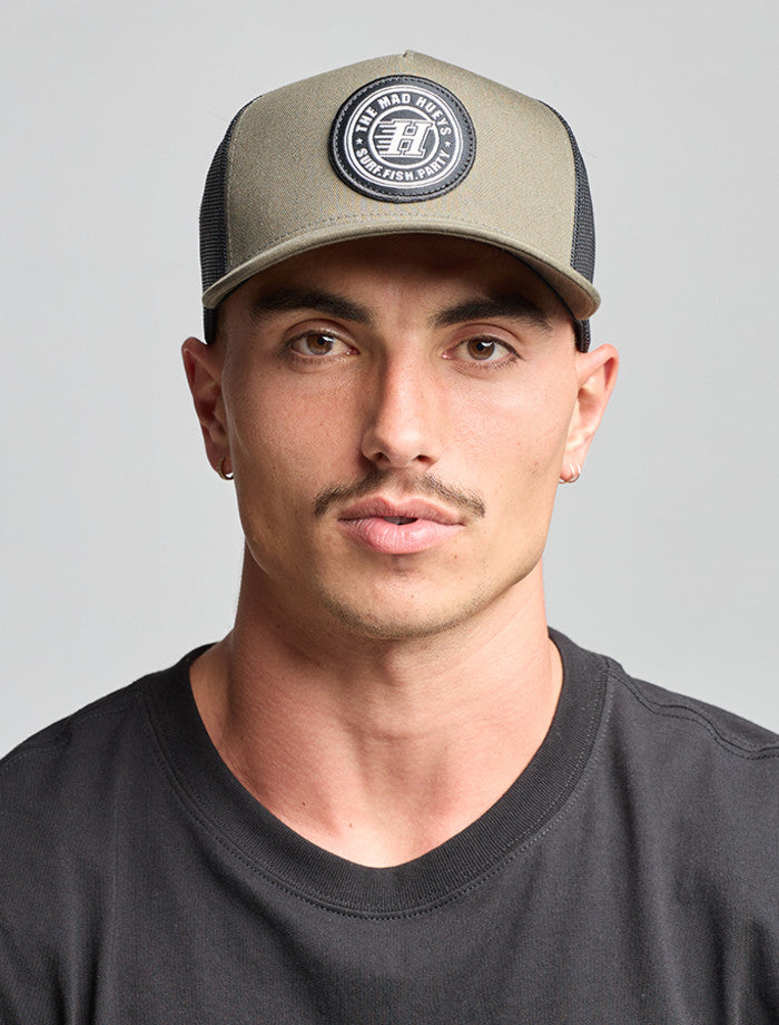 The Mad Hueys H Series | Twill Trucker - Olive