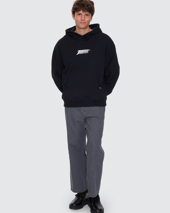 Thrills Heavy Voltage Slouch Pull On Cropped Hood
