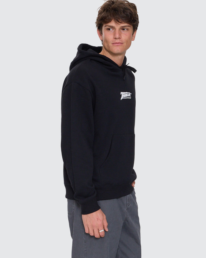 Thrills Heavy Voltage Slouch Pull On Cropped Hood