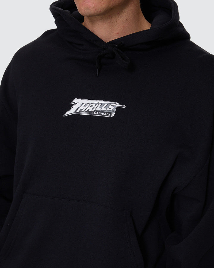Thrills Heavy Voltage Slouch Pull On Cropped Hood