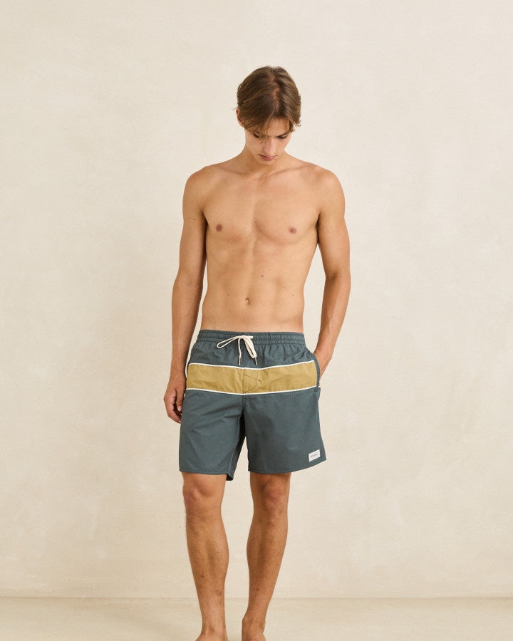 Rhythm Heritage Midway Beach Short