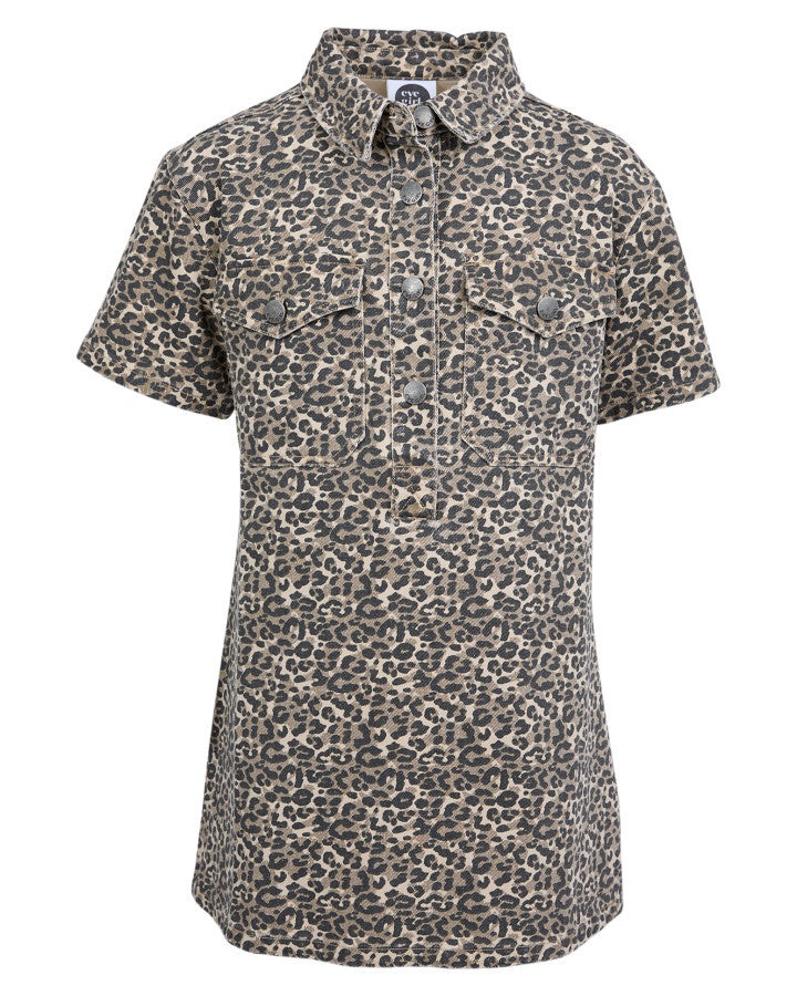 Eve Girl Holly Leopard Dress (Size 8-16)