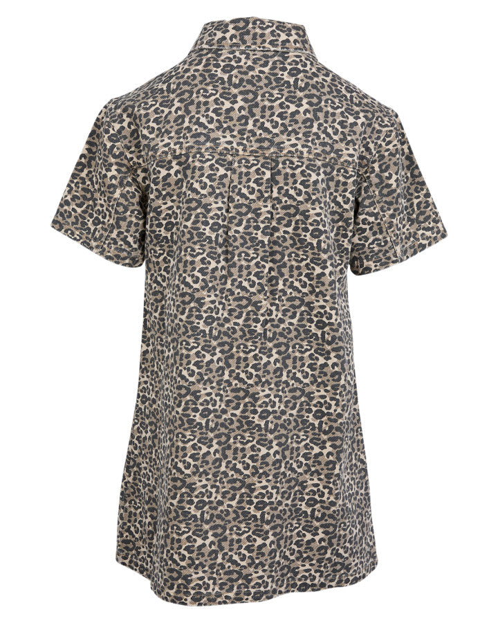 Eve Girl Holly Leopard Dress (Size 8-16)