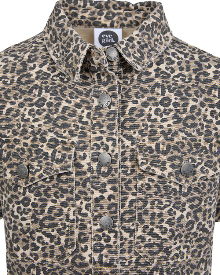 Eve Girl Holly Leopard Dress (Size 8-16)