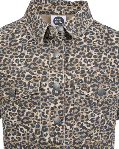 Eve Girl Holly Leopard Dress (Size 8-16)