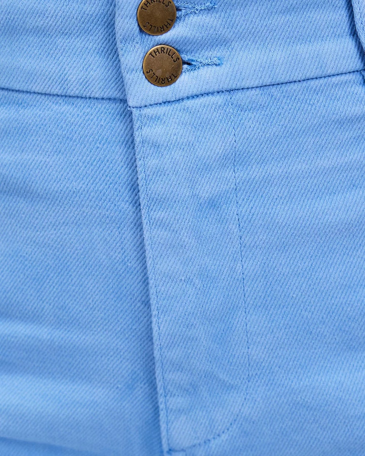 Thrills Belle Full Length Chino Powder Blue