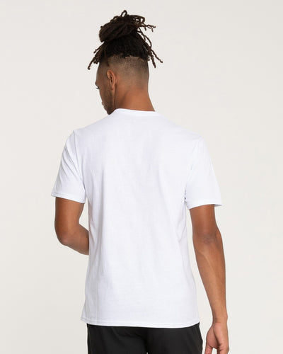 Hurley Fastlane Print Tee White