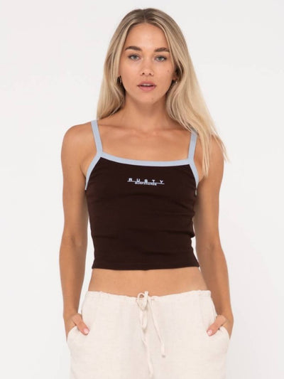 Rusty Short Cut Ribbed Skimmer Length Tank