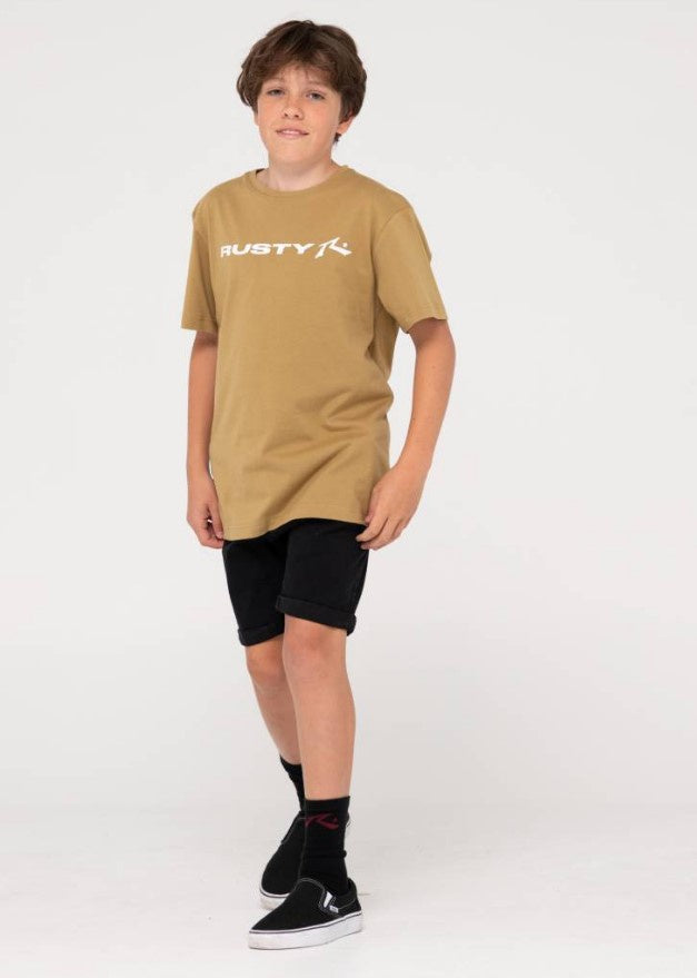 Rusty Vital Rusty Short Sleeve Tee Boys