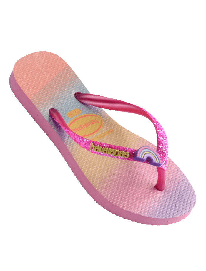 Havaianas Kids Slim Glitter II Pink Lemonade