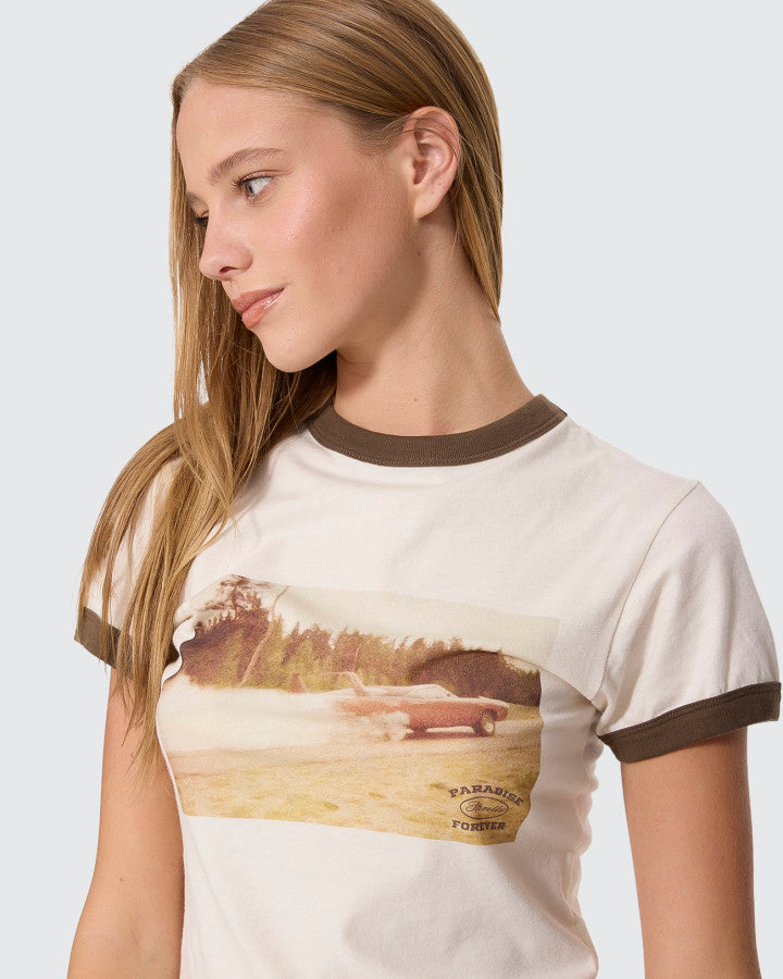 Thrills Last Stop Ringer Boy Tee
