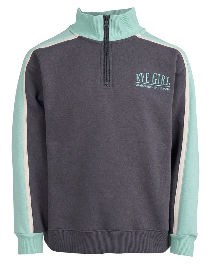 Eve Girl League 1/4 Zip Crew (Size 8-16)