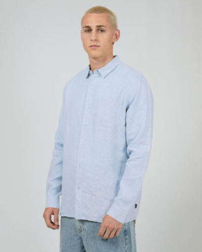 Silent Theory Linen LS Shirt II