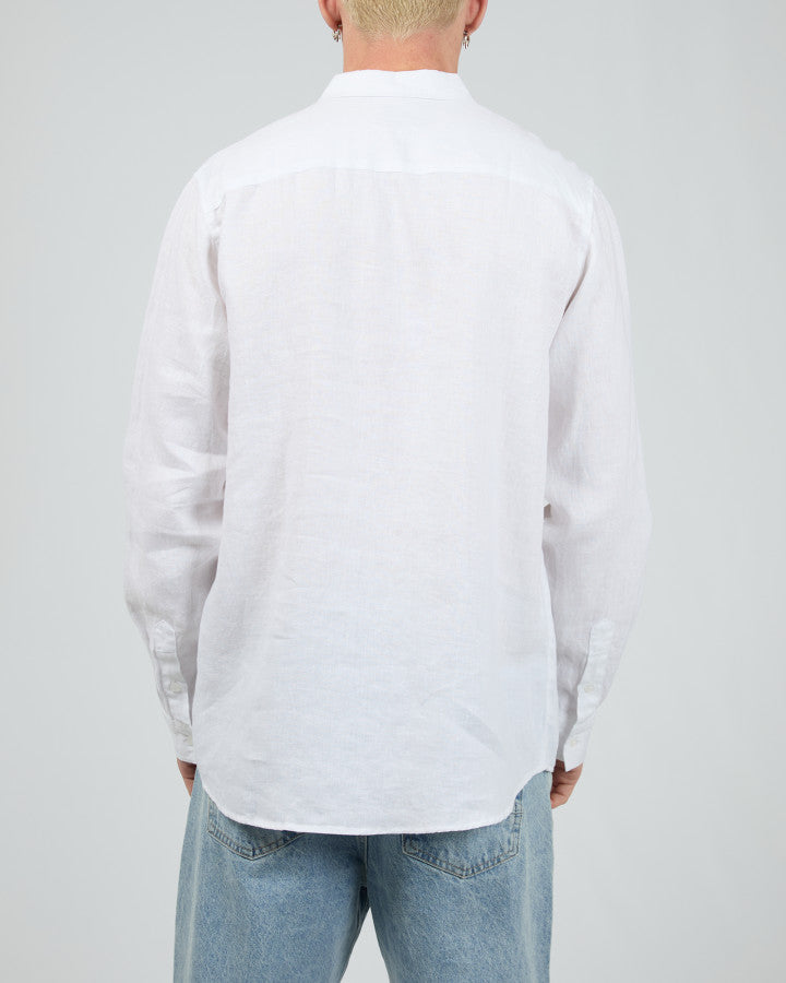 Silent Theory Linen LS Shirt II
