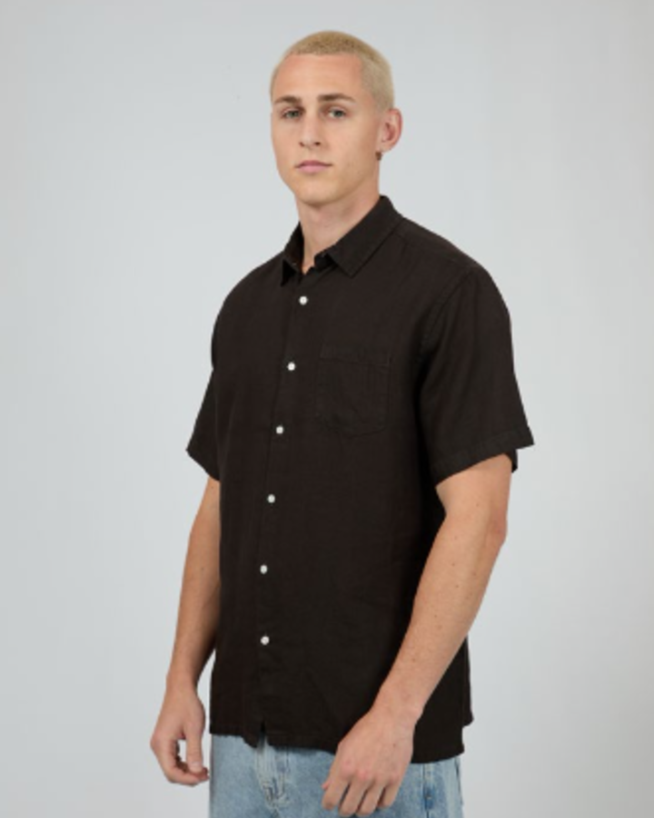 Silent Theory Linen Ss Shirt II