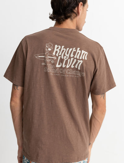 Rhythm Livin Slub SS T-Shirt