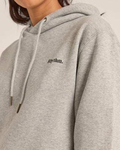 Rhythm Logo Boyfriend Fleece Hood