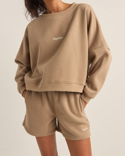 Rhythm Logo Crew Neck Fleece