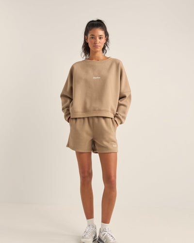 Rhythm Logo Crew Neck Fleece