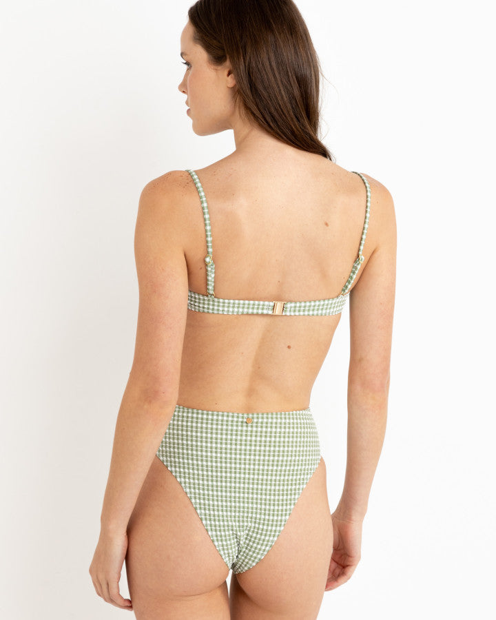 Rhythm Lola Check Balconette Top