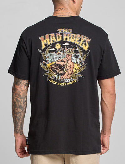 The Mad Hueys Lovin Every Minute | Ss Tee - Black